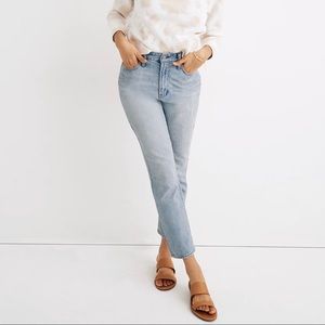 Madewell The Perfect Summer Jean; light wash; size 27